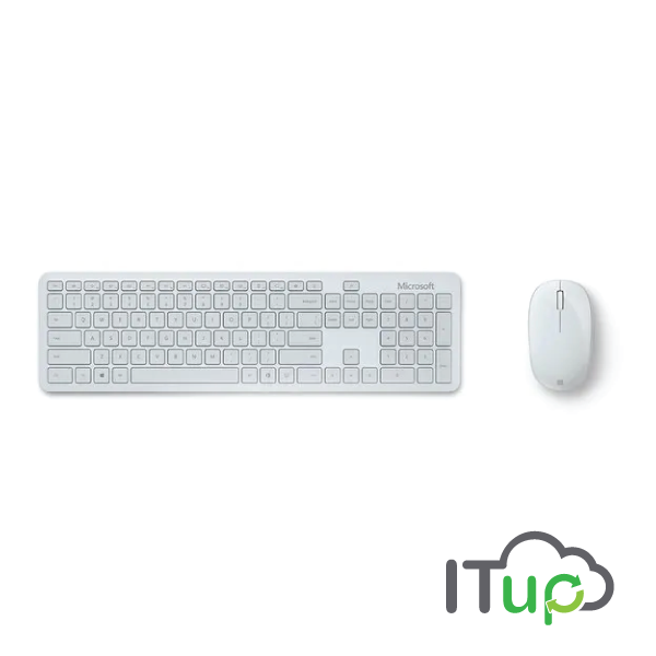 Precio combo teclado y mouse Microsoft Bluetooth blanco