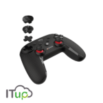 Control Trust Muta inalámbrico negro para PC y Nintendo Switch