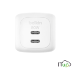 Cargador Belkin wall Charger 50W USB-C PD PPS 2 USB-C